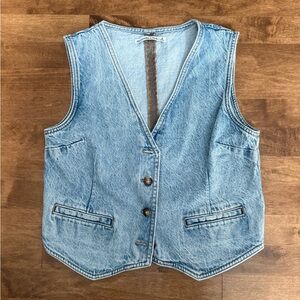 Abercrombie & Fitch Mara Denim Vest